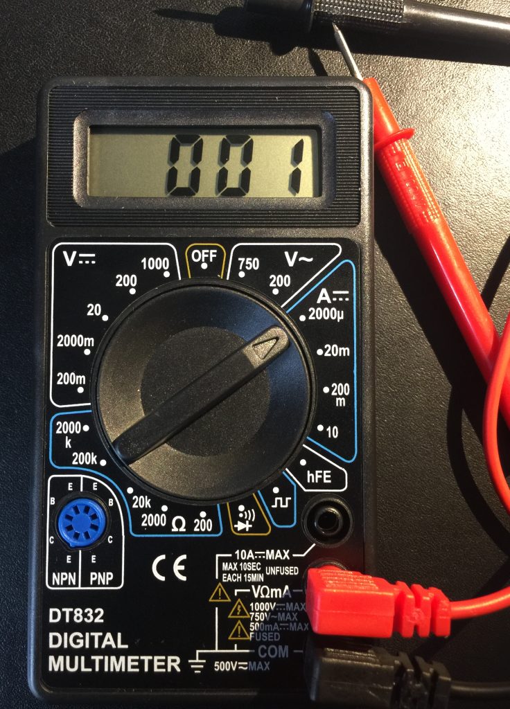 Quicktest billigstes Mulitmeter WHDZ DT832 Portable Digital Multimeter